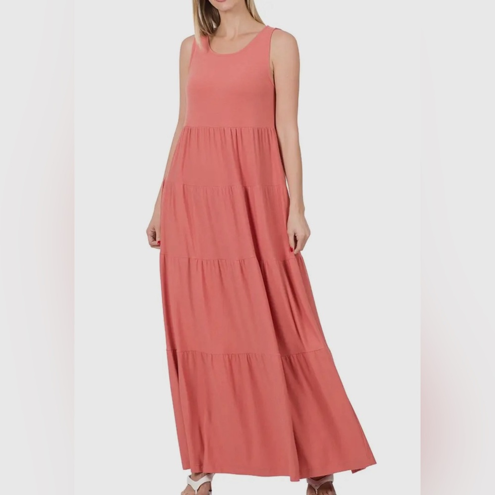 Tiered Maxi Dress
